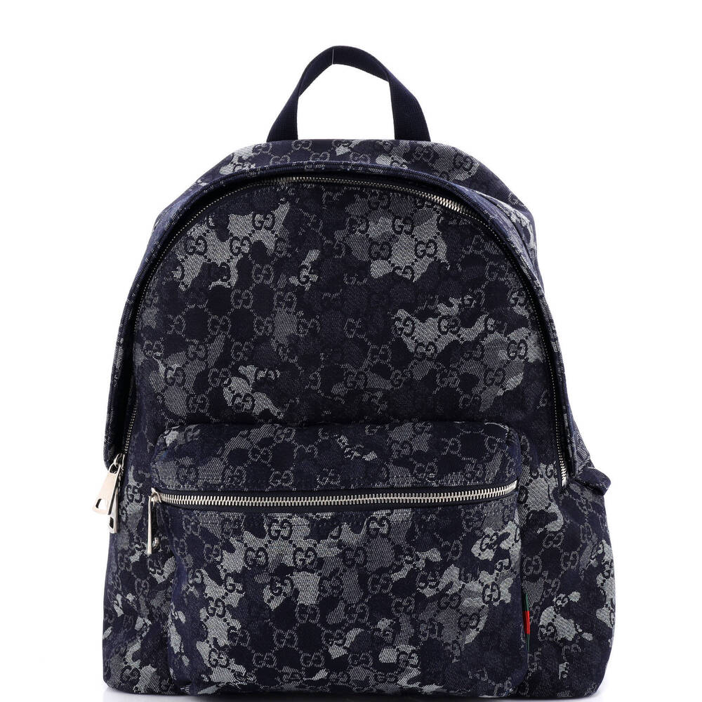 Gucci Zip Front Pocket Backpack